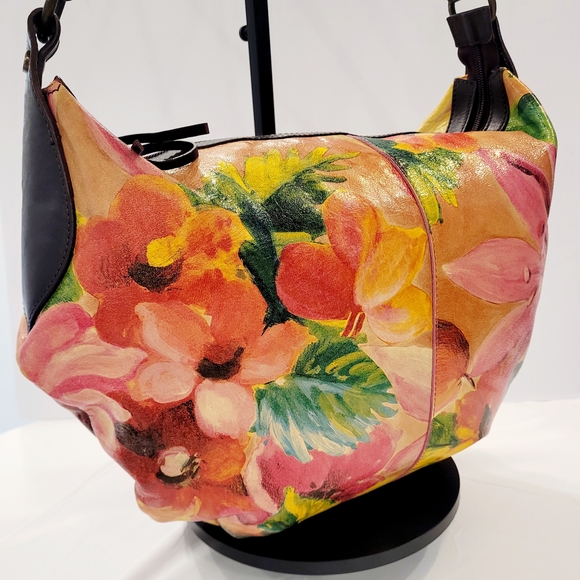 Maurizio Taiuti Vintage Floral Hobo Bag - Picture 3 of 8